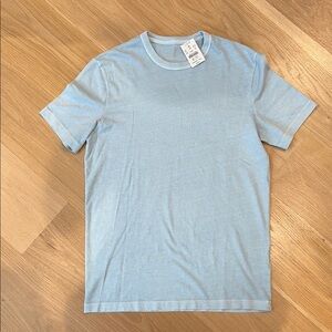 J. Crew Blue Short Sleeve Tee Classic Crew Neck size xs